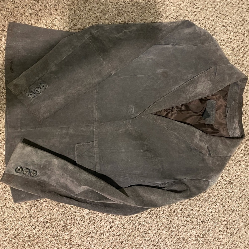 Jaclyn Smith Classic Leather Blazer
